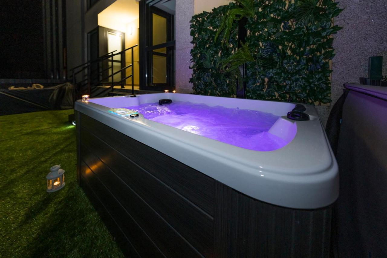 Апартаменты Garden Fisterra - Jacuzzi, Jardin Privado Y Vista Mar Экстерьер фото