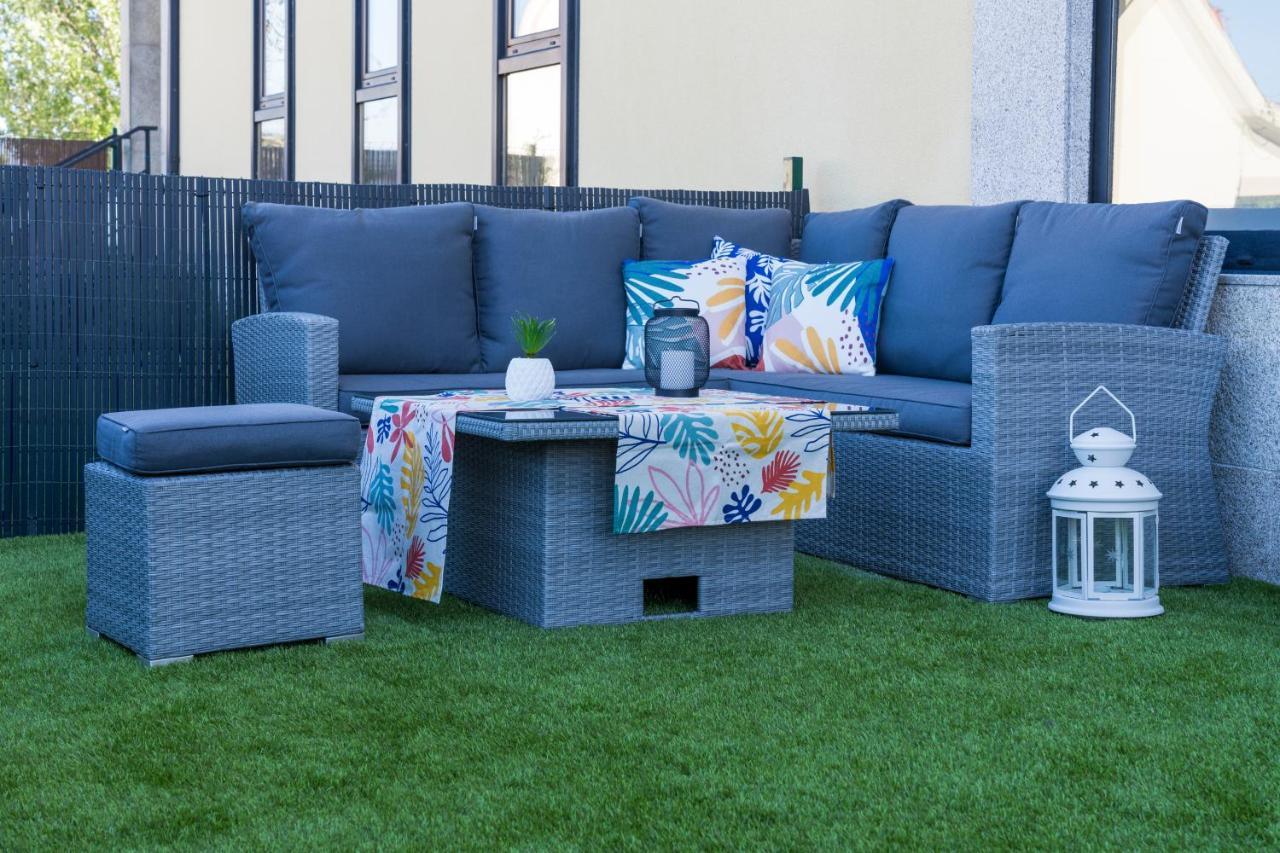 Апартаменты Garden Fisterra - Jacuzzi, Jardin Privado Y Vista Mar Экстерьер фото